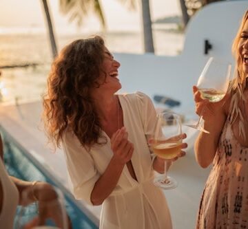 three-beautiful-women-enjoy What I Bought To Wear For My 40th Birthday Trip