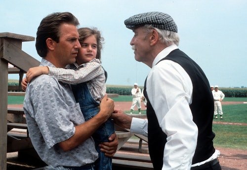 kevin-costner-holding-gaby I Watched 'Field Of Dreams' With My Kids & I Was Not Ready