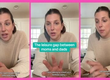 This Mom Points Out The Leisure Gap That Exists Between Men & Women