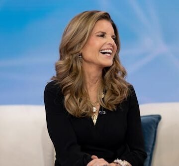 today-pictured-maria-shriver Maria Shriver Always Made Her Kids Stand Up When She Enters A Room