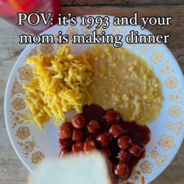 Melissa Tate's '90s Mom Meals Are A Beacon Of Love & Comfort On Instagram