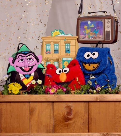 Exclusive! See Loungefly's New 'Sesame Street' Collection
