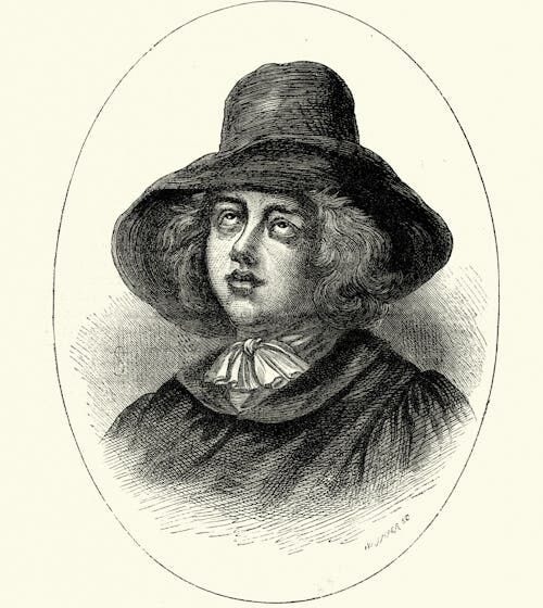 vintage-engraving-of-george The Weirdest 17th Century Baby Names