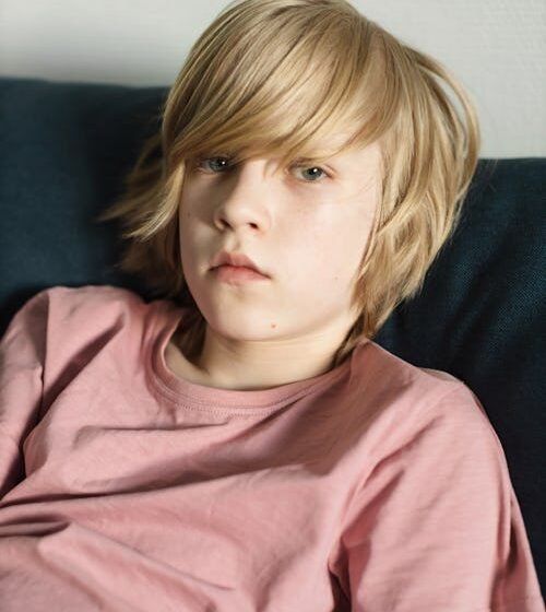 teenage-boy-with-long His Son Used To Love His Pink Sweater… Until He Was Told Boys Don't Wear Pink