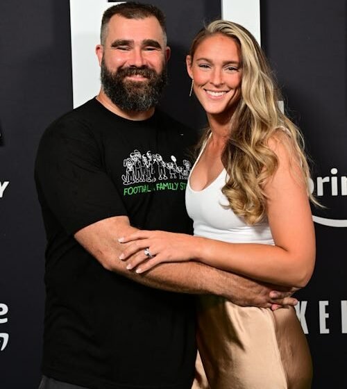 Kylie Kelce Explains Why She Lets Her Husband Jason Sleep While She Takes Care of Their Newborn At Night