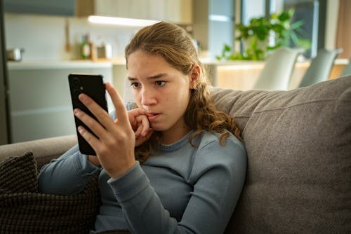 portrait-of-a-nervous Study: Nearly Half Of Teens Think Social Media Worsens Mental Health