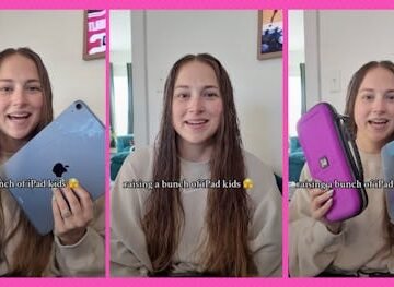 A Mom Is Under Fire For Sharing Her "iPad Family's" Devices On TikTok