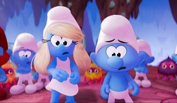 smu-ff-060_0 Watch New 'Smurfs' Movie Behind-The-Scenes Sneak Peek With Rihanna — EXCLUSIVE