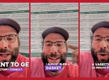 Man Goes In For A Vasectomy & Gets Annoyed With The Pamphlet He's Given